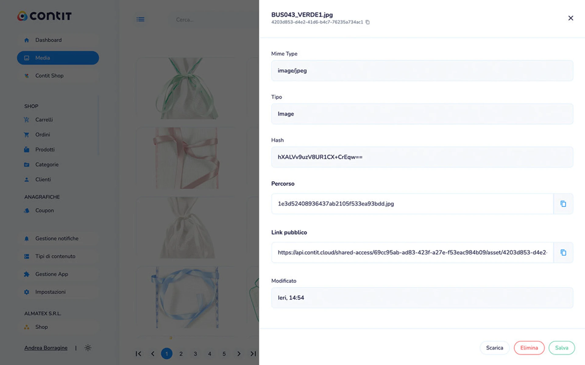 Introduzione di Link Pubblici per l'Accesso Esterno ai Media in Contit