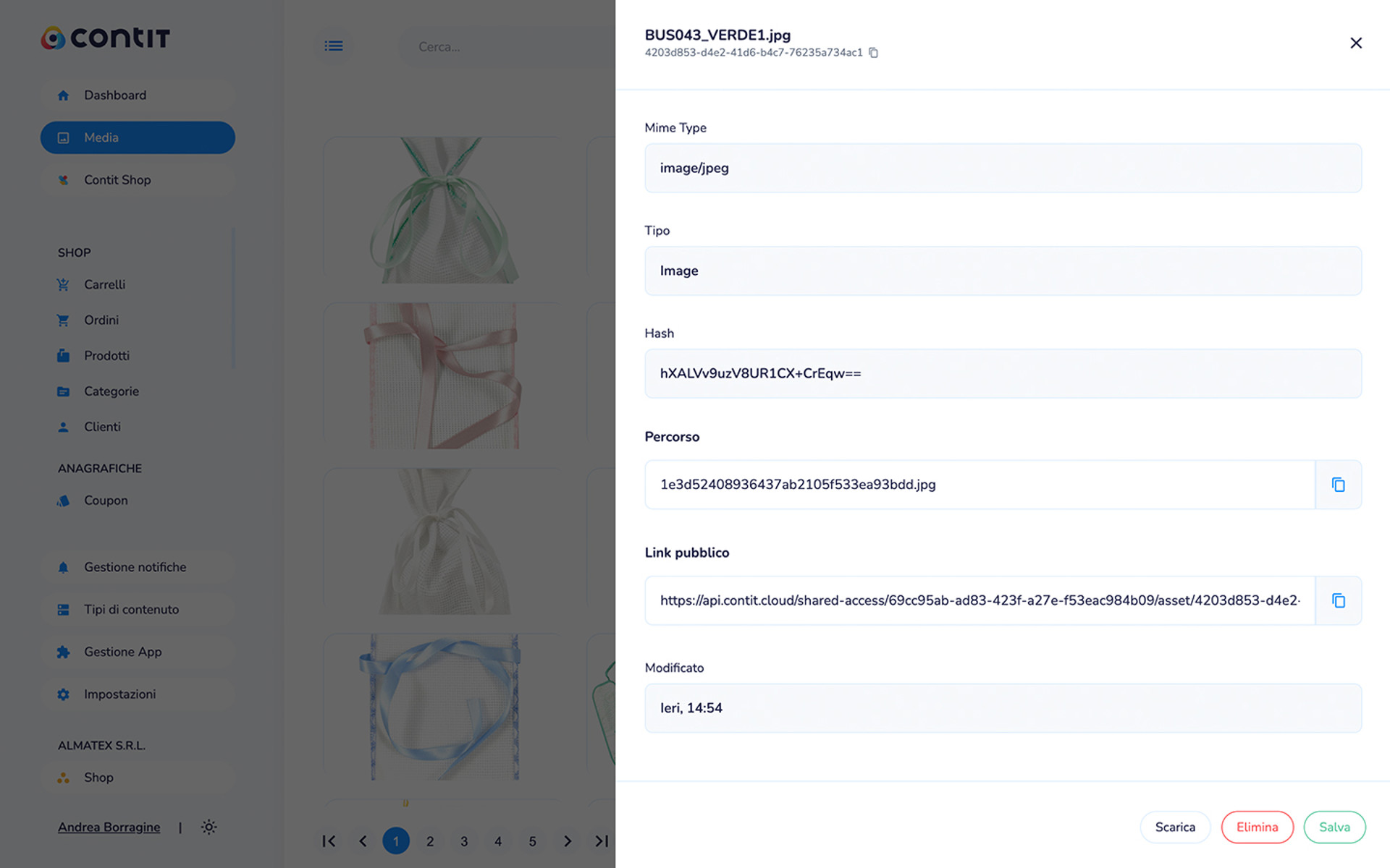 Introduzione di Link Pubblici per l'Accesso Esterno ai Media in Contit